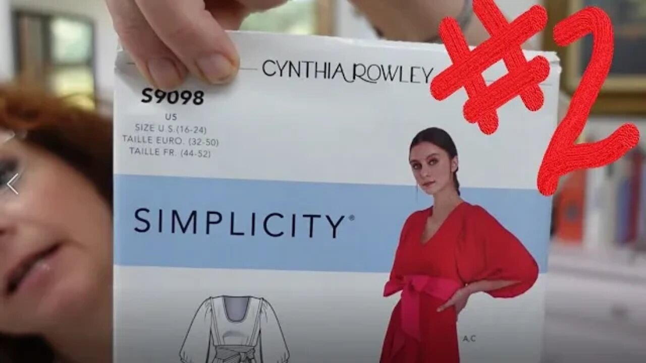 Sewing Simplicity 9098 Cynthia Rowley dress Part 2