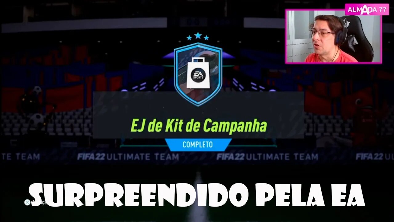 VAMOS TENTAR A SORTE NA ESCOLHA DE KIT DE CAMAPANHA!!! Ep. #63 FIFA 22 ULTIMATE TEAM - PS5