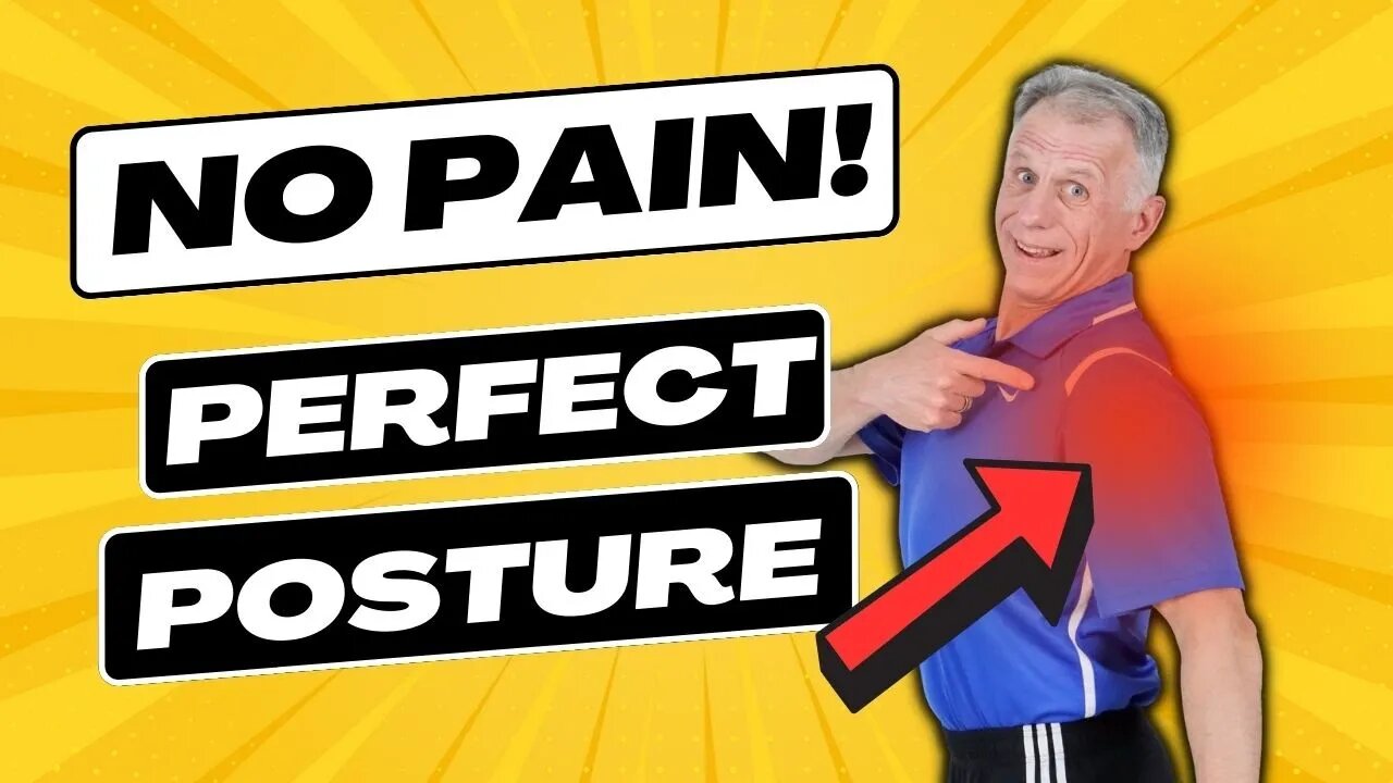 Fix Posture & Shoulder Pain With 3 Exercises (All Ages)