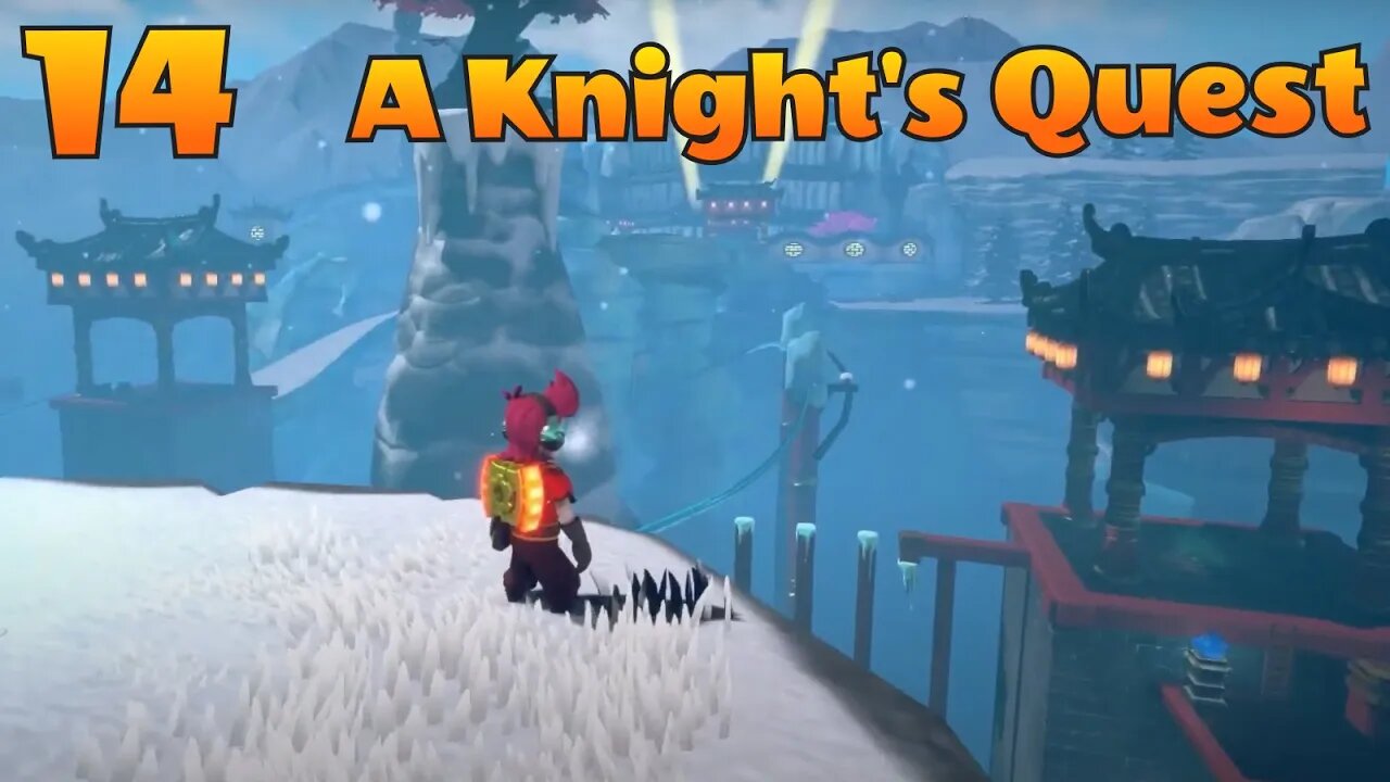 Traversing the Winter Wonderland in A Knight's Quest