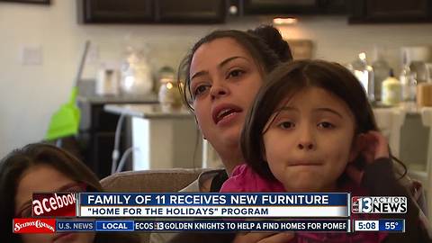 Home for the Holidays deliver more furniture