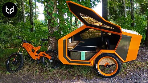 9 Cozy BIKE CAMPERs | Micro Mobile Homes For Camping.