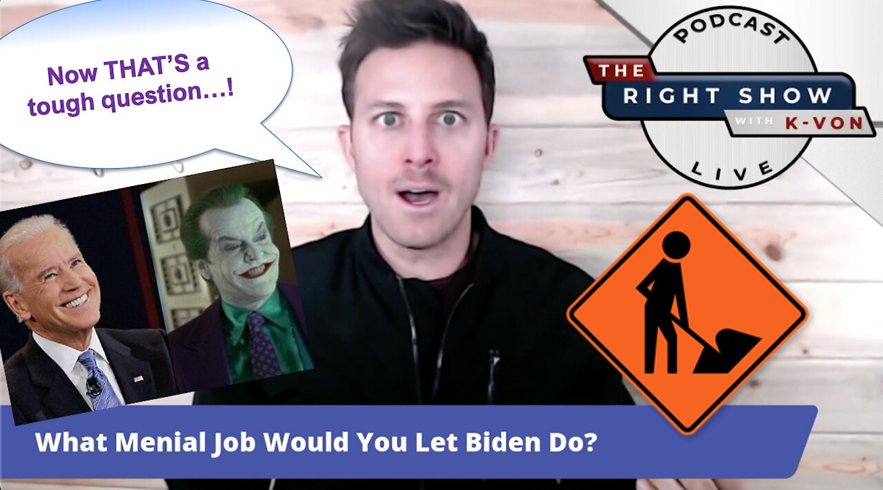 What Job Would You Let Biden Do? (comedian K-von asks hard questions)