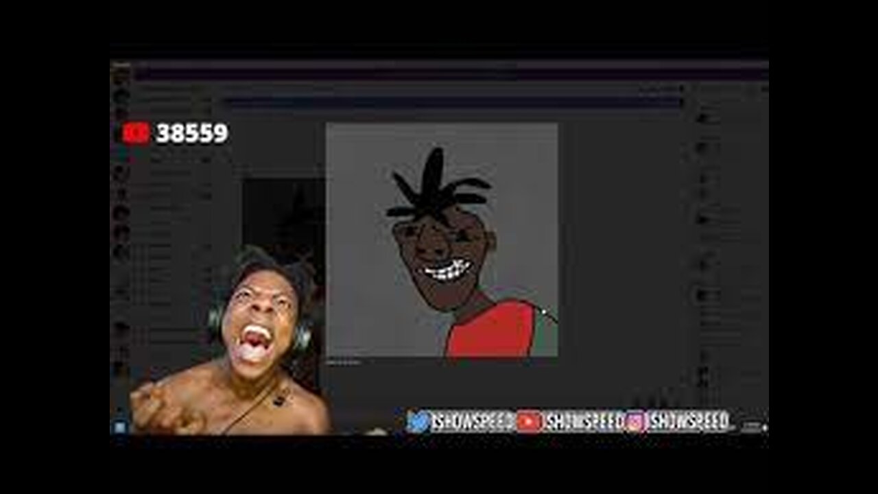 IShowSpeed reacts to His FAN ARTS (Full Video) *Funny 😂