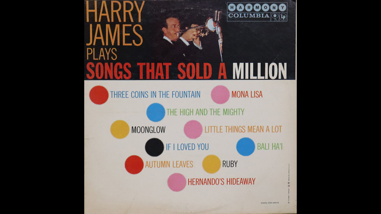 Harry James - Plays Songs That Sold A Million (1959) {Complete LP]