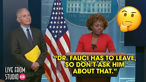 Biden's Press Secretary Runs Cover for Dr. Fauci