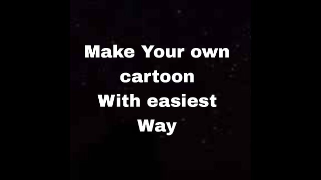 How to make cartoon Make cartoons with easy way