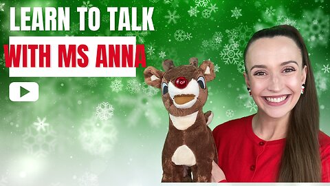 Learn to Talk | Baby And Toddler Learning Videos | Christmas | Educational | Sign Language