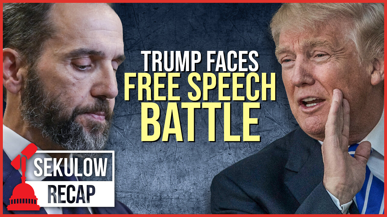 Trump Faces Free Speech Battle Against Jack Smith