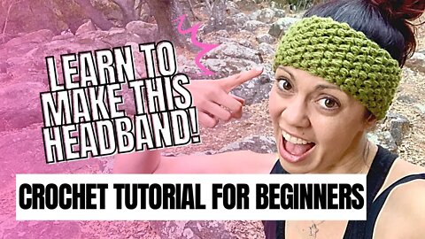 How to Crochet Puff Stitch Headband