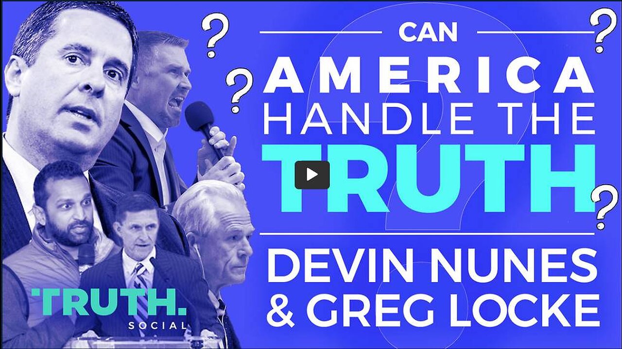 Devin Nunes & Pastor Greg Locke | Can America Handle the TRUTH? How to Get Over the CANCEL CULTURE