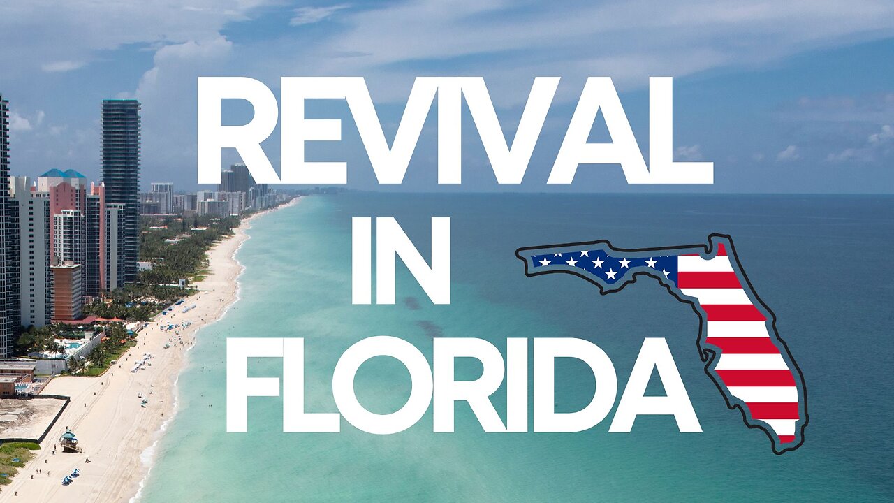 Prophetic word about hurricane and revival in Florida.
