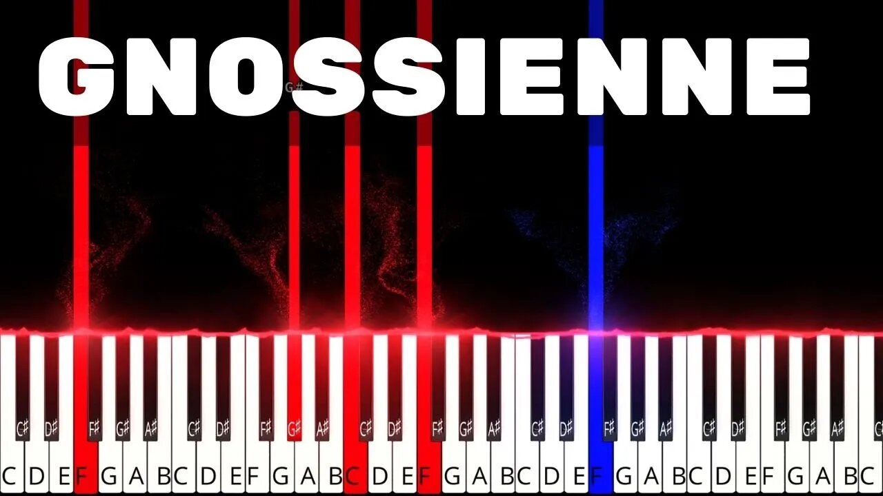 Gnossienne No 1 Piano Tutorial