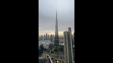 World tallest building burj khalifa.