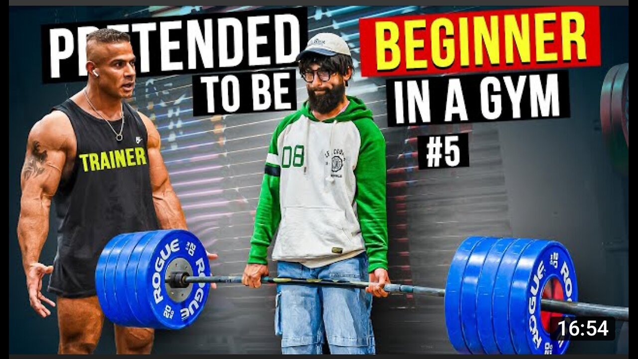 Elite Powerlifter Pretended to be a BEGINNER Anatoly GYM PRANK