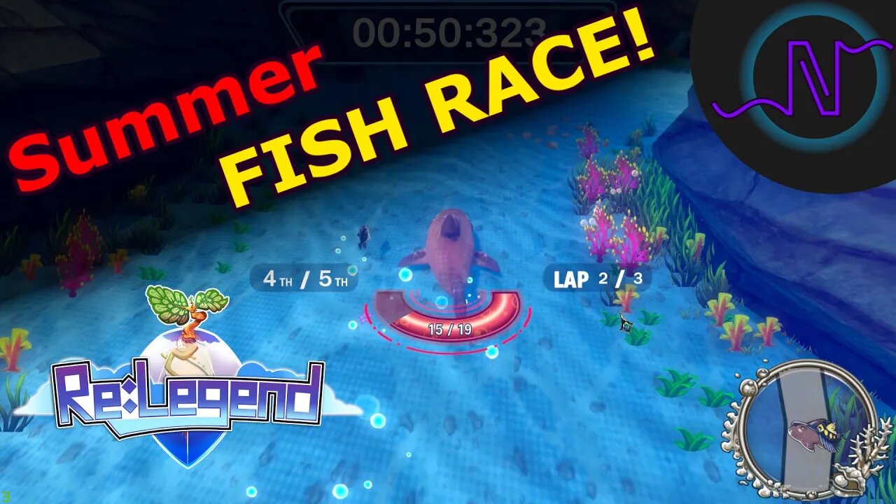 Finally Competing in the SUMMER FISH RACE! - Re:Legend - E43