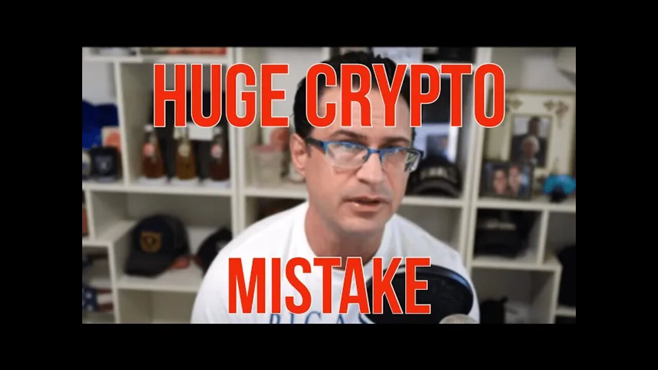 DO NOT Do This in Crypto. The Biggest Mistake Most Will Make