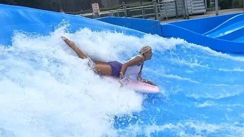 flowrider - Amy - 12 at Soak City, Kings Island (2022)