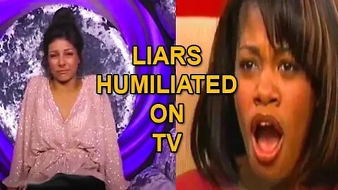 LIARS Humiliated on TV