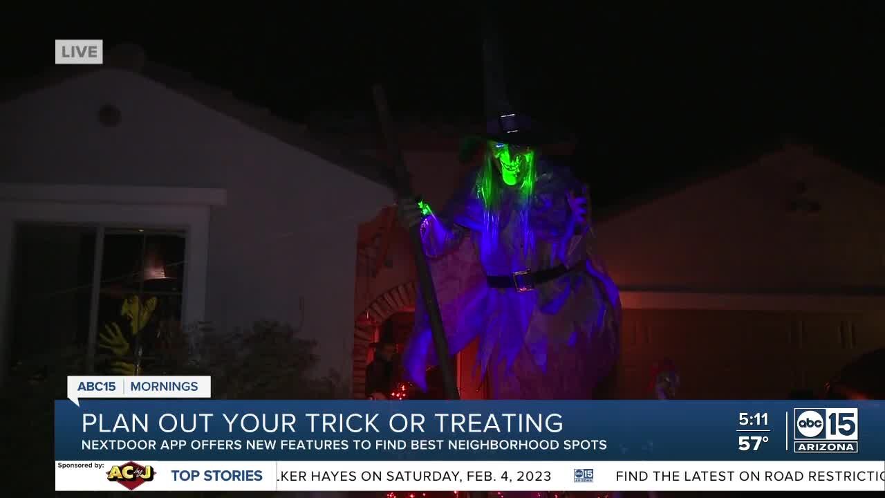 Nextdoor app offering new feature to help find the best places to trick or treat