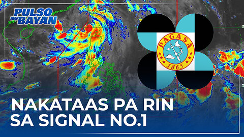 Signal No.1, nakataas pa rin sa ilang lugar sa Luzon —PAGASA