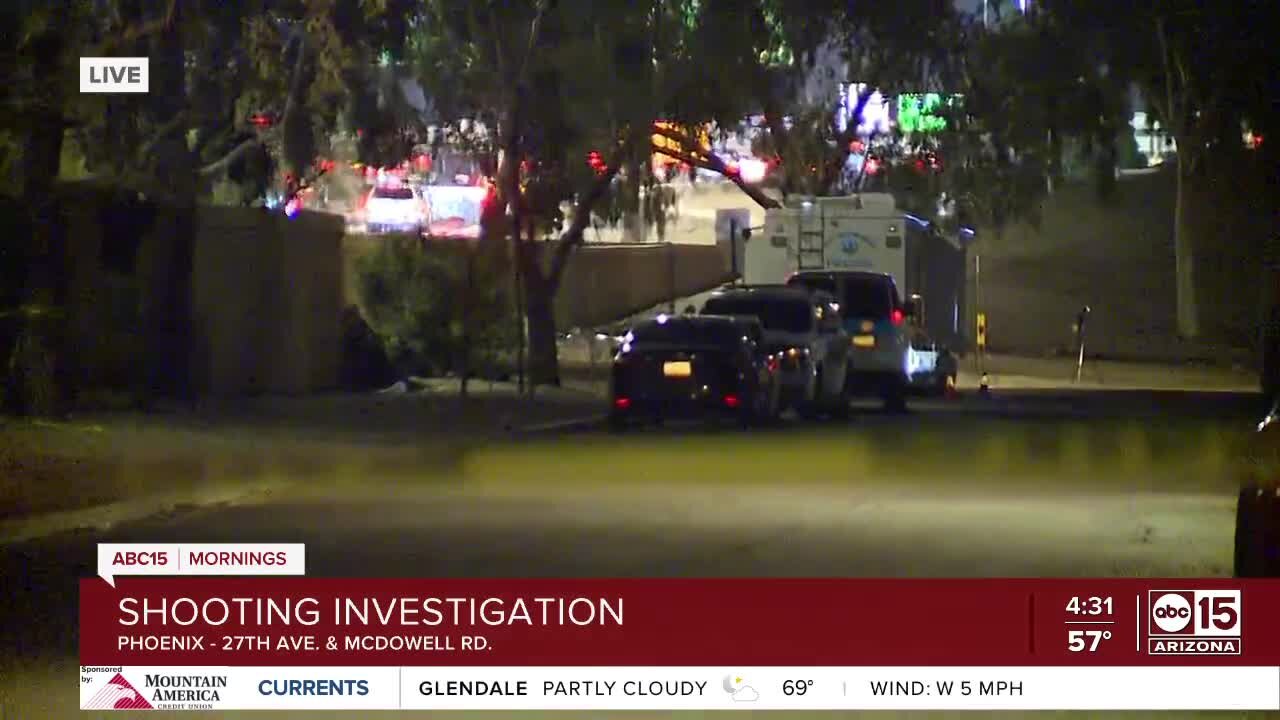 Shooting under investigation near 27th Avenue and McDowell Road