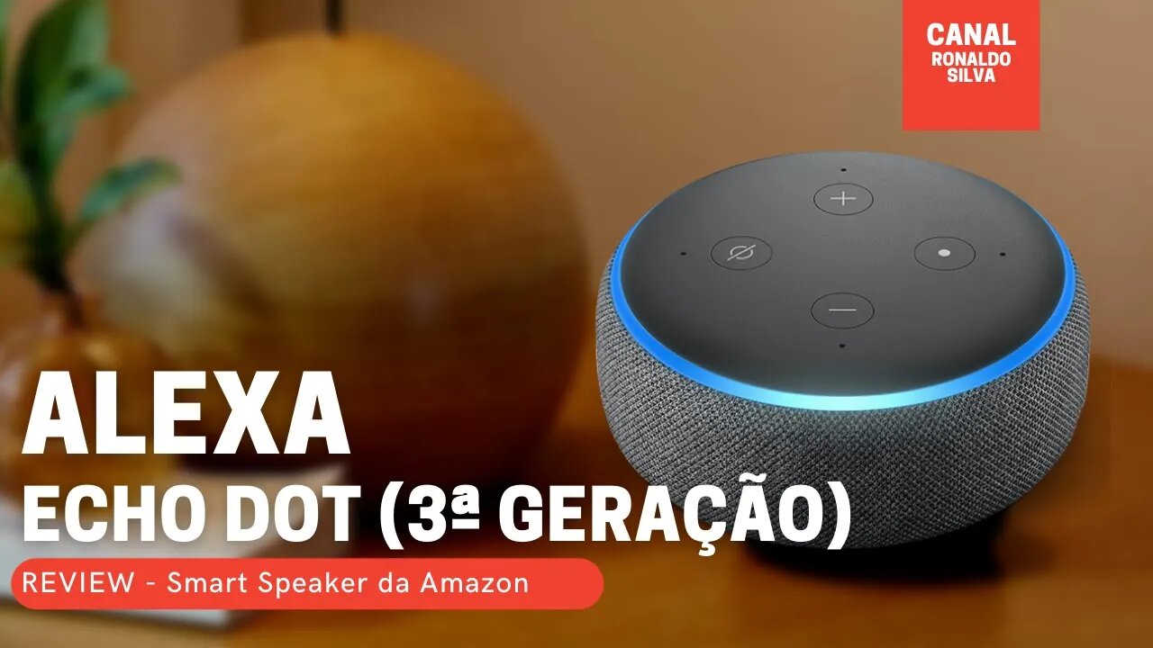 Echo Dot Alexa Amazon é bom Review | Unboxing