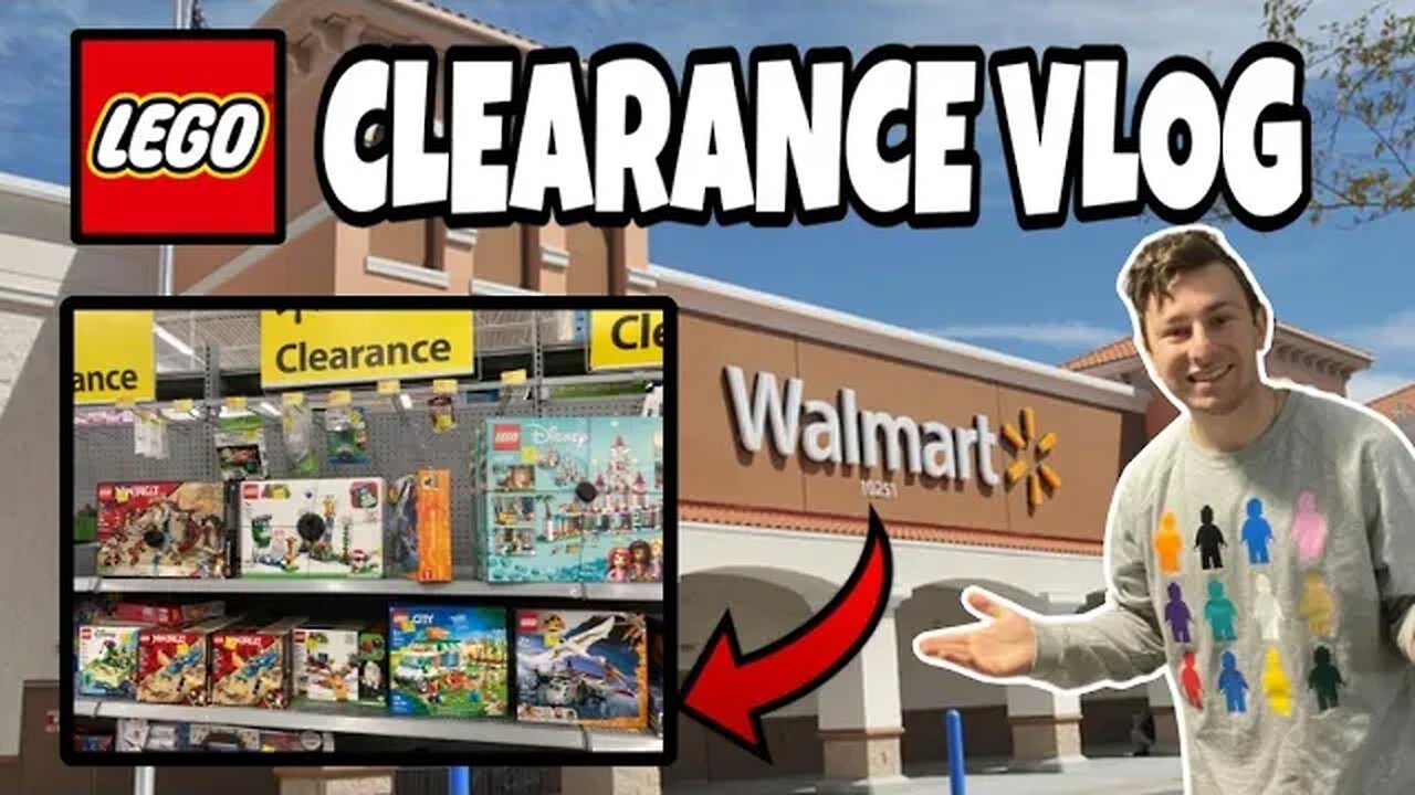 Shopping for LEGO on Clearance | Lego VLOG