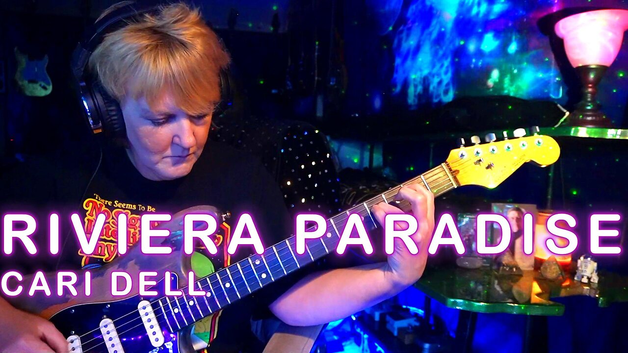 Riviera Paradise- Stevie Ray Vaughan- Cari Dell female guitar cover