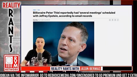 Peter Thiel Tied To Epstein | Client List Is A Ludicrous Idea | Jason Bermas