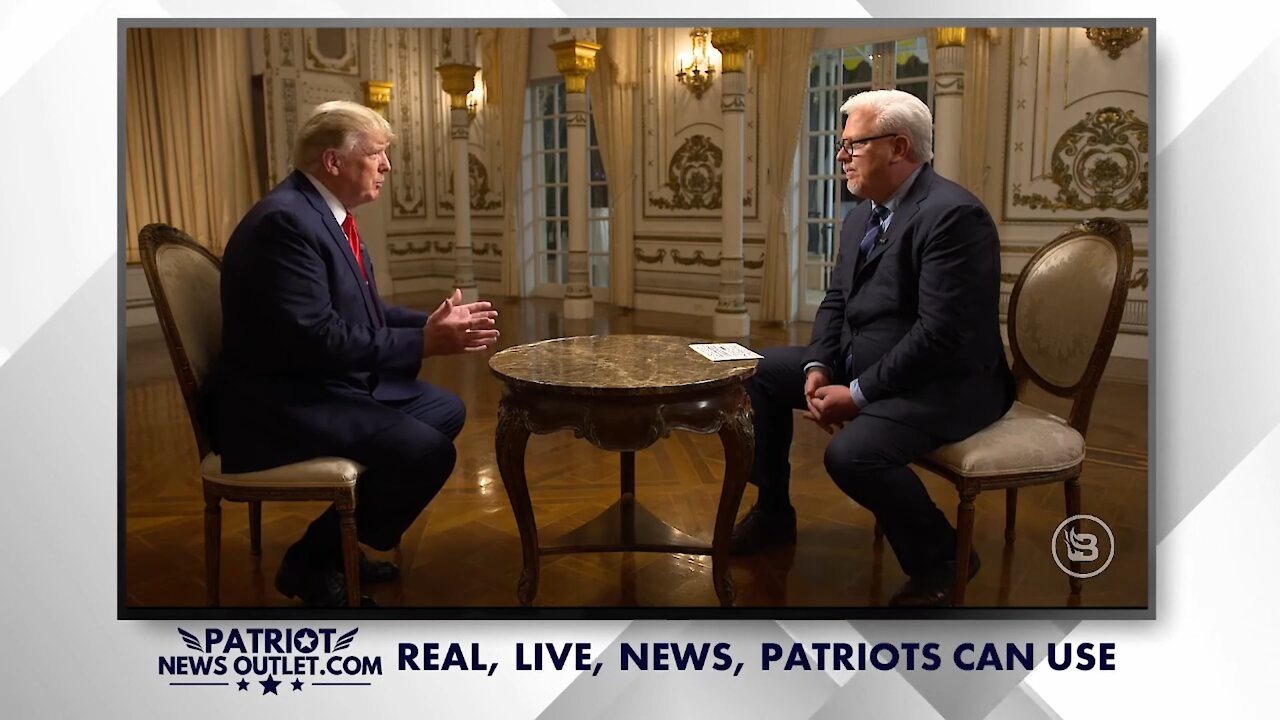 Patriot News Outlet | President Trump with Glenn Beck in Full