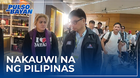 OFW na ina ng 17-anyos na biktima ng mistaken identity na pinagbabaril ng mga pulis, nakauwi na