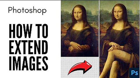 Photoshop AI : Extending an Image and Background with Generative Fill