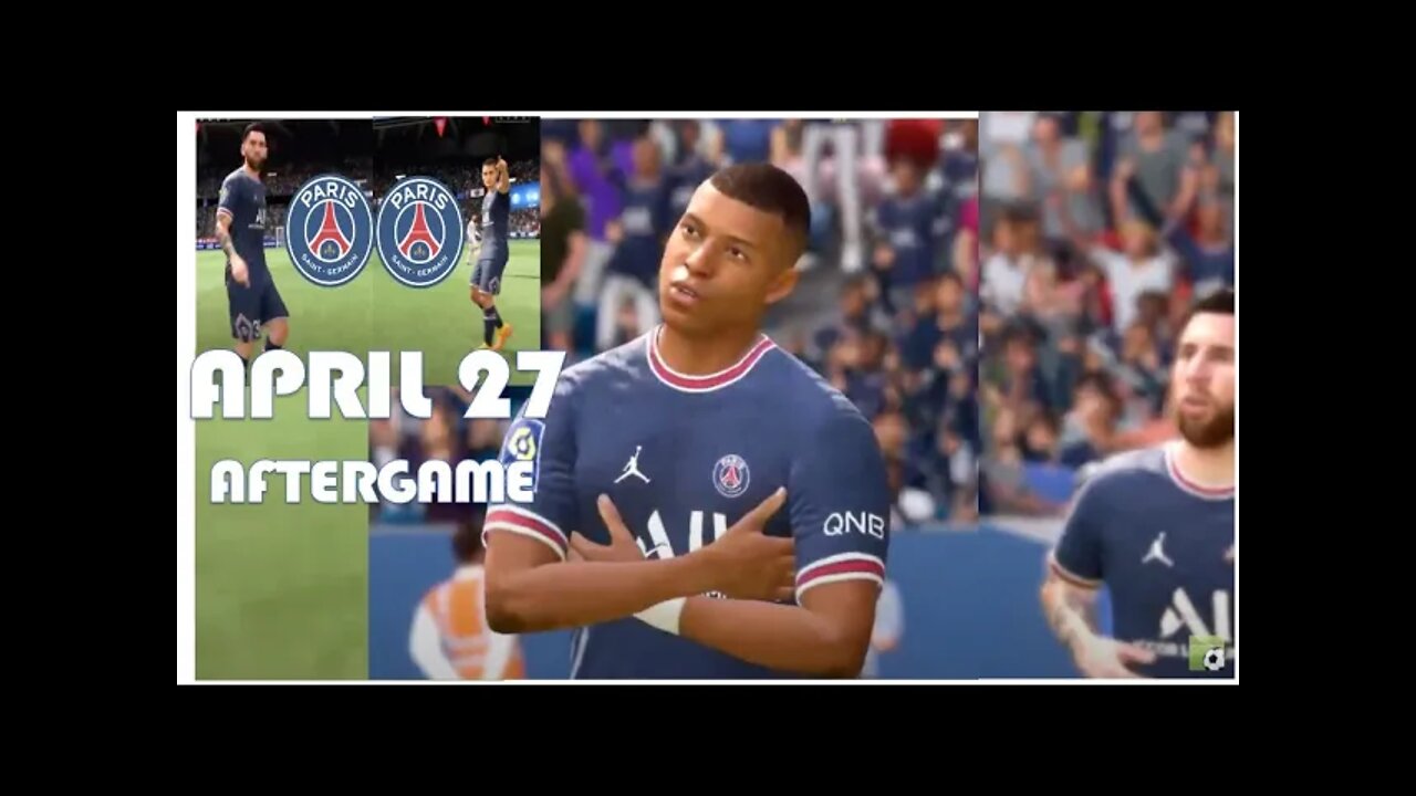 FIFA 22 | PSG VS PSG | PLAYSTATION GAMEPLAY | AFTER GAME