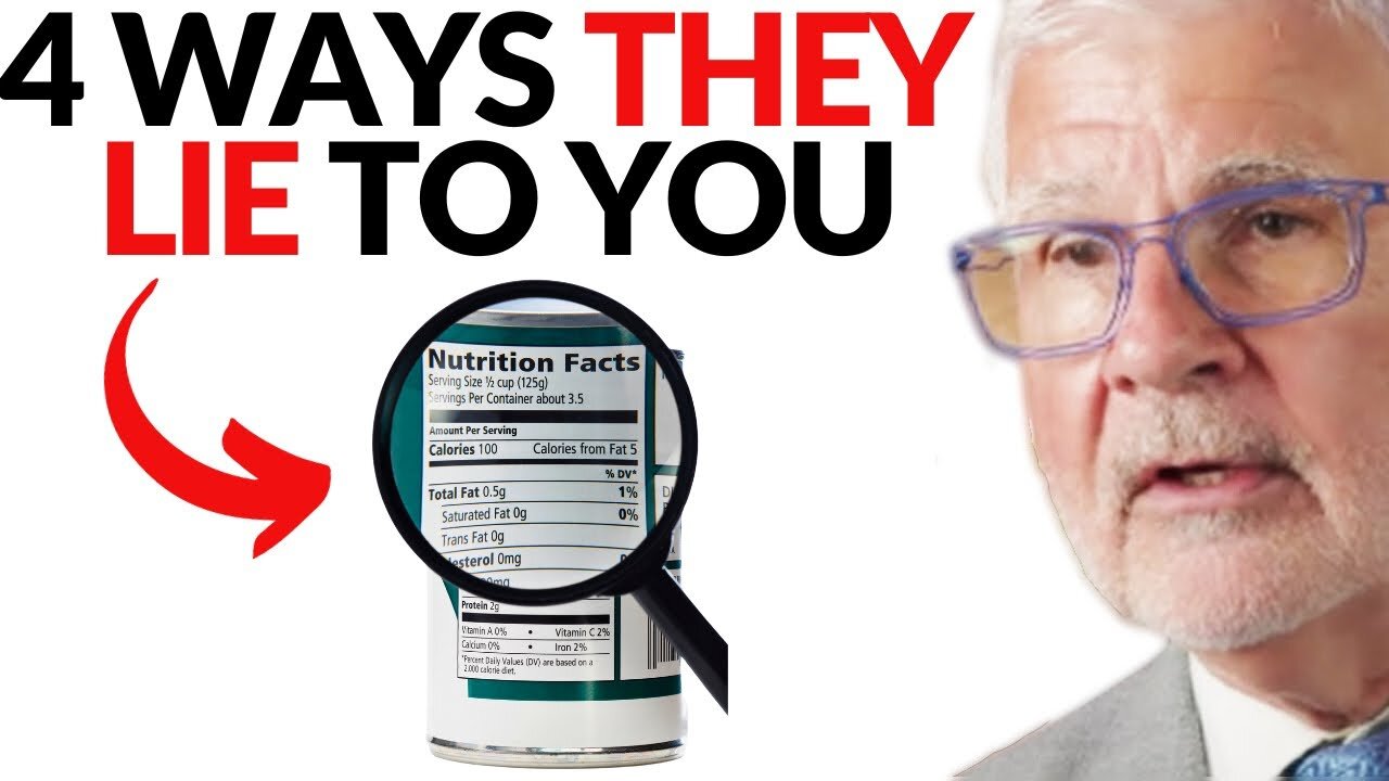 4 Ways They Lie About Sugar in Food Products! PLUS how to read food labels | Dr. Steven Gundry