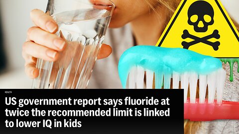 US Government Admits Fluoride Is a WEAPON!