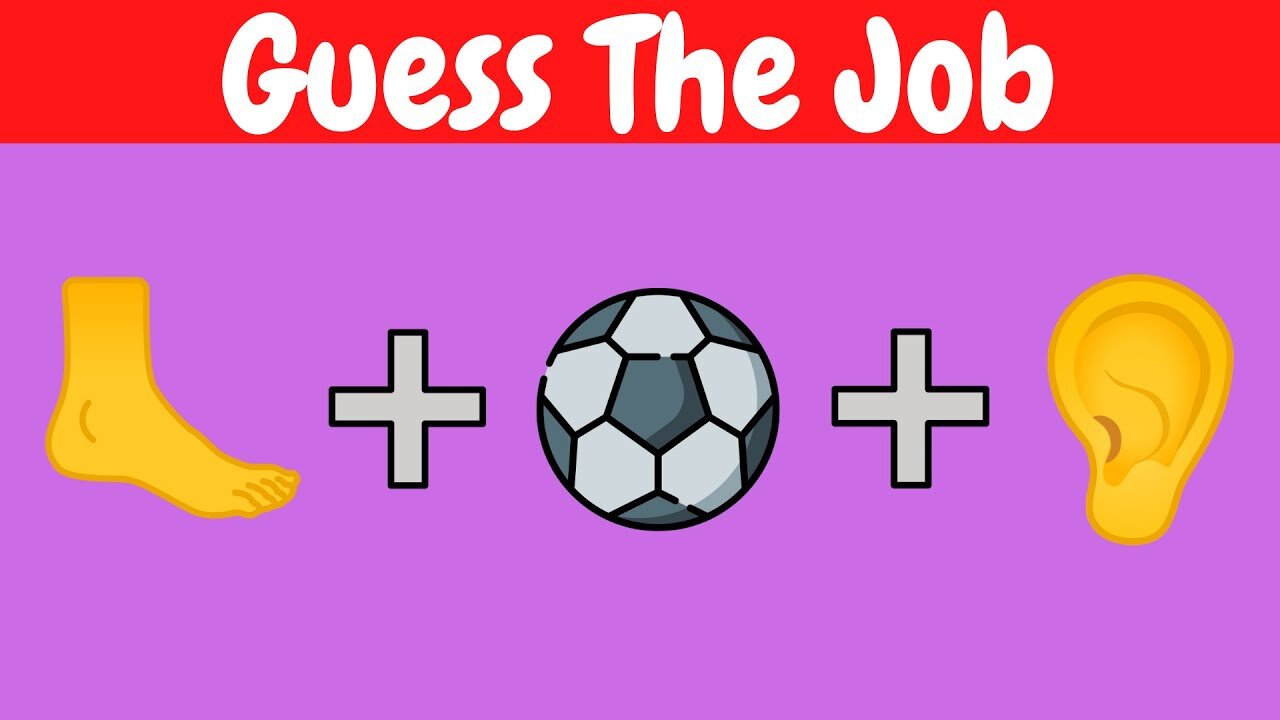 Identify The Job By Emojis | Daily Quiz | Emoji And Quizzes