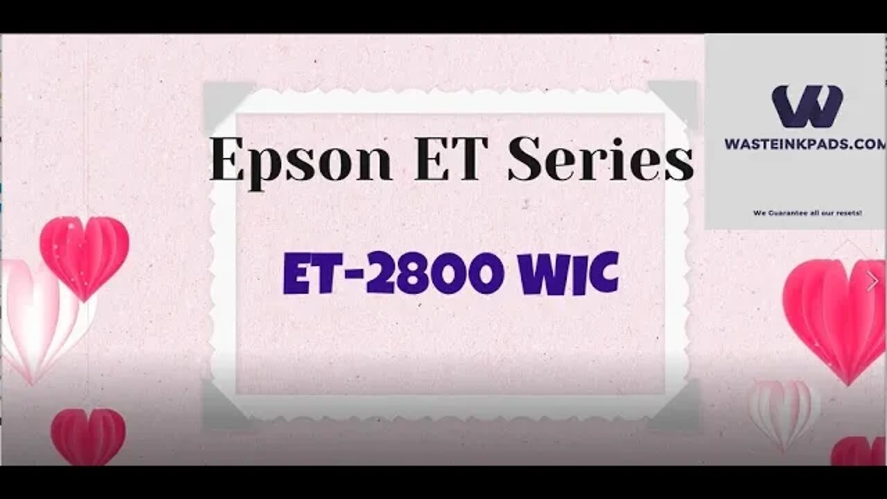 Epson ET Series ET 2800 WIC