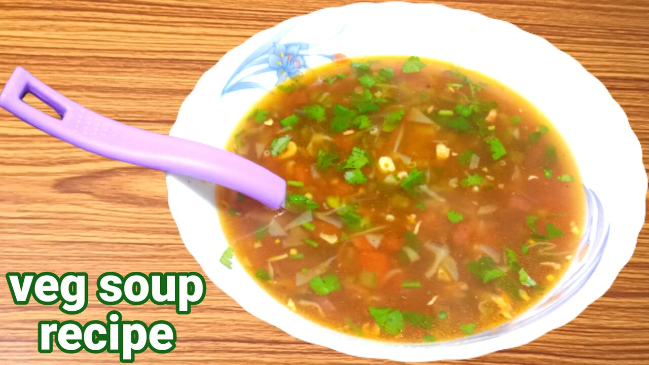 Vegetable soup recipe | veg soup recipe | healthy recipe