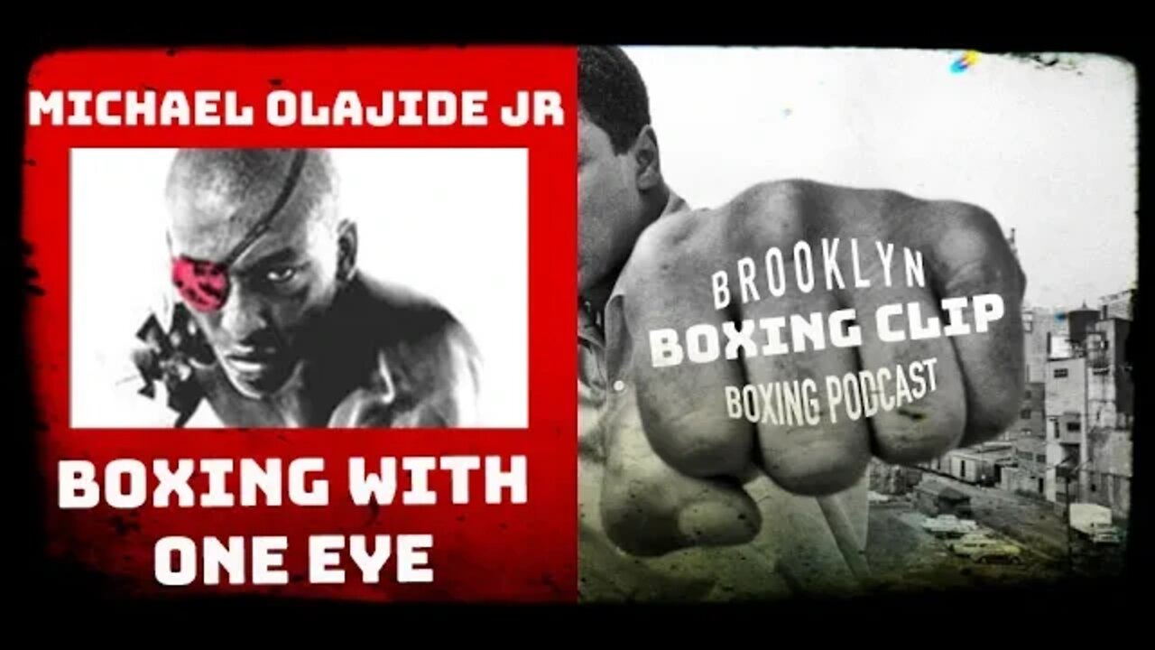 BOXING CLIP - BOXING WITH ONE EYE