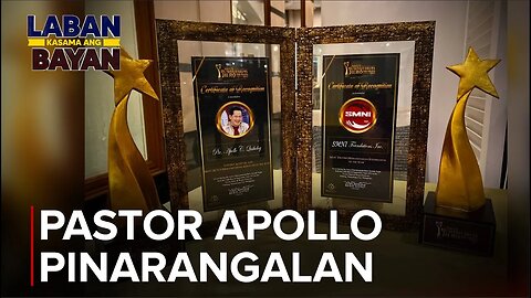 GOOD NEWS | Pastor ACQ at SMNI Foundation, pinarangalan sa Asia's Humanitarian Hero Awards