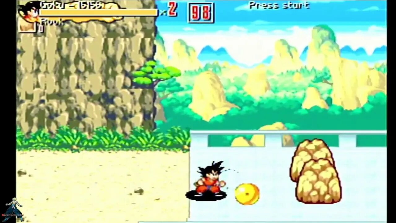 Dragon Ball :Demo Play As Goku On Dreamcast