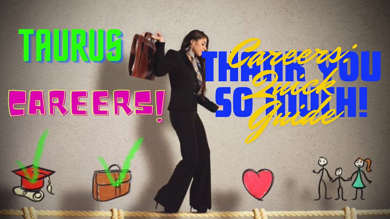 ♉Best Career Pathways for Taurus A Formative Guide #taurustraits #tauruscareers #successmindset♉
