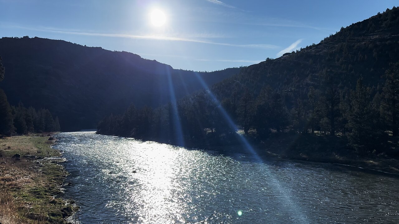 Good Morning from Prineville in Central Oregon @ Lower Crooked National Wild & Scenic River! | 4K