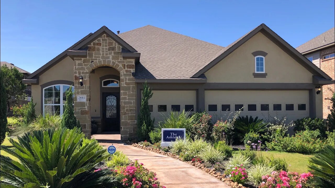 David Weekley Homes tour, Kinder Ranch Community, N San Antonio Tx