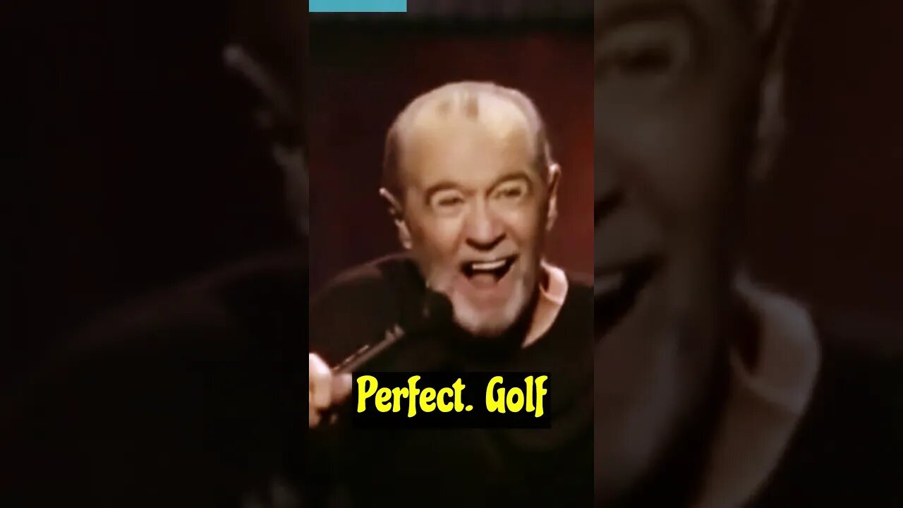 George Carlin: Golf ⛳ Courses To Solve Houselessness!? #shorts #georgecarlin #comedy #wisdom