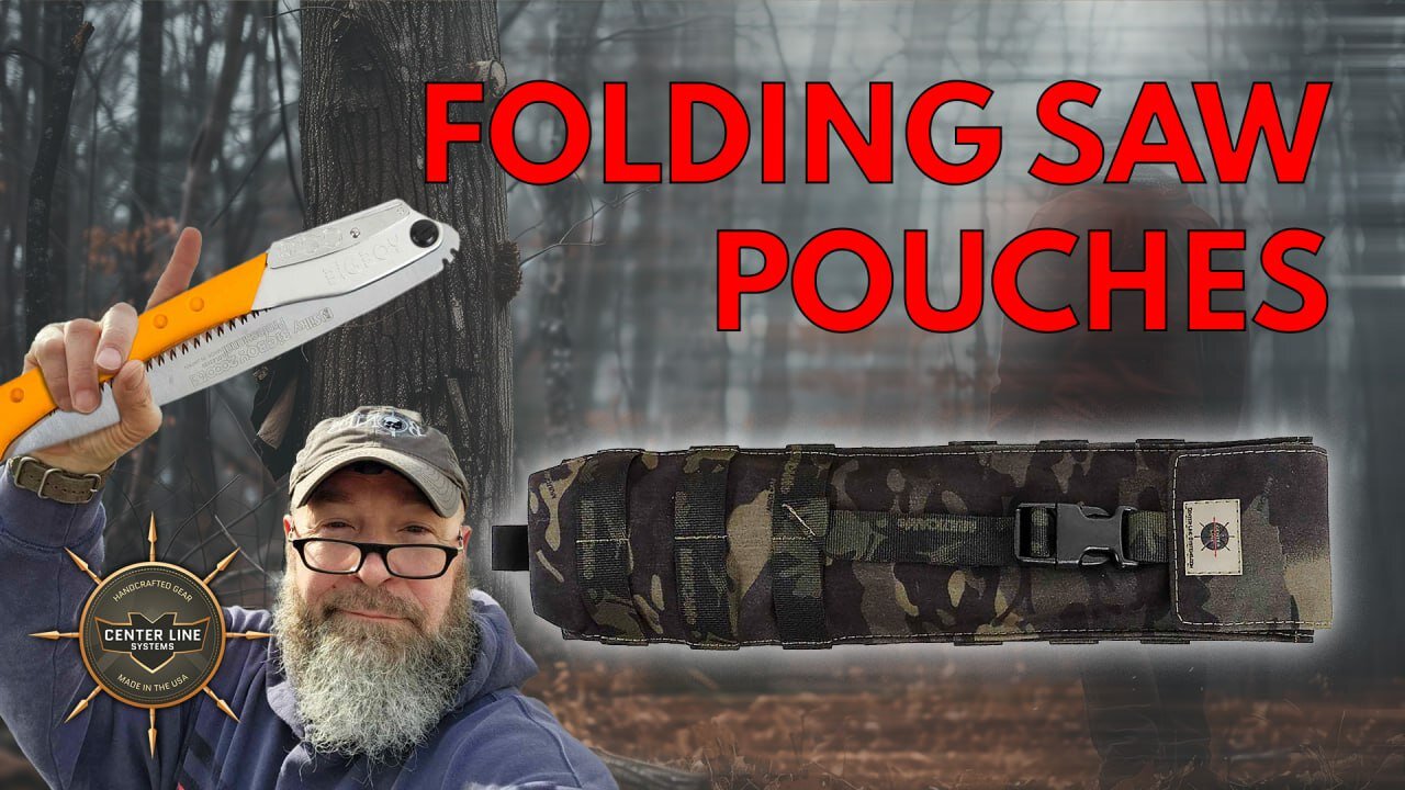 CLS GEAR: Our line of Folding Saw Pouches