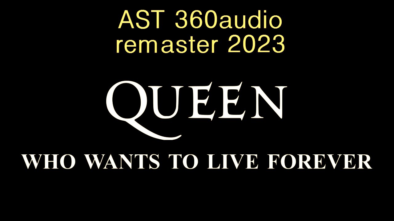 QUEEN - Who wants to live forever (HD)