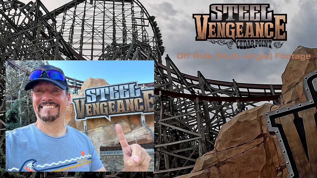 Off Ride [MULTI-ANGLE] Footage of STEEL VENGEANCE at CEDAR POINT, Sandusky, Ohio, USA