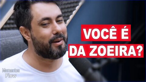 O DIA EM QUE O CID DESCOBRIU QUE NÃO ERA DA ZOEIRA | MOMENTOS FLOW